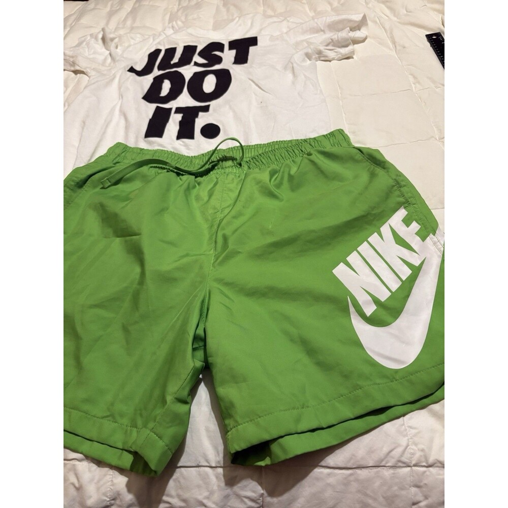 Nike shirt/shorts set  Used Was Worn Together-med T Shirt * Lg Shorts